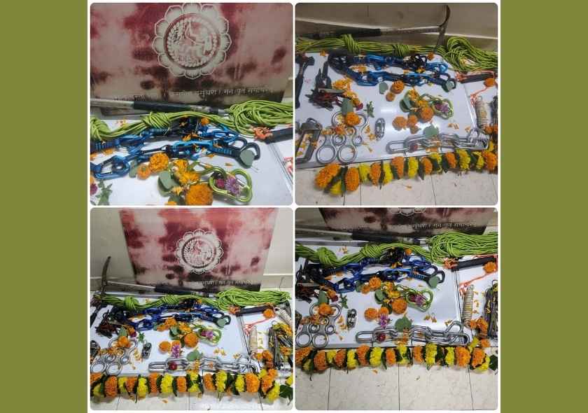 दसरा पूजा @ चक्रम हायकर्स, मुलुंड ऑफिस